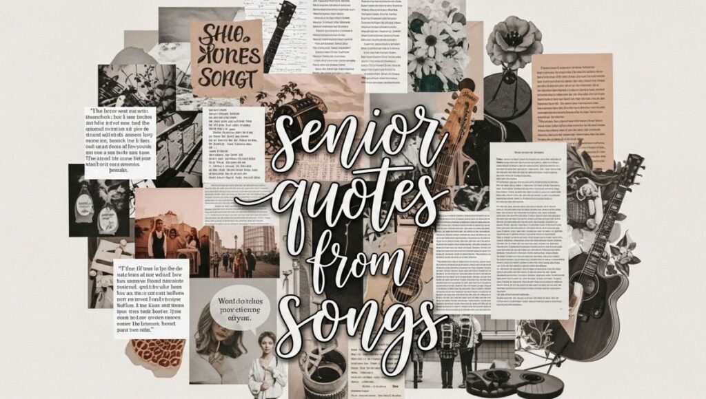 senior quotes from songs