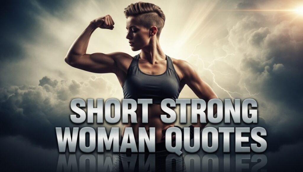 short strong woman quotes