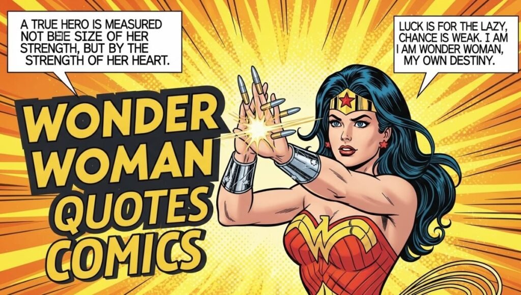 wonder woman quotes comics