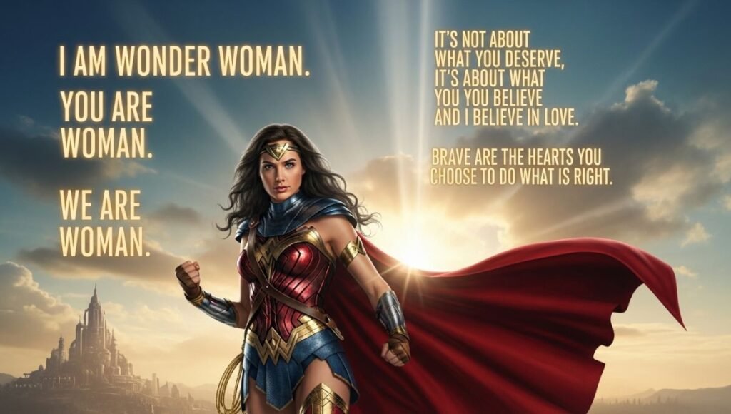wonder woman quotes inspirational