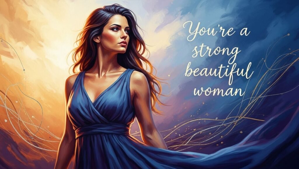 your a strong beautiful woman quotes