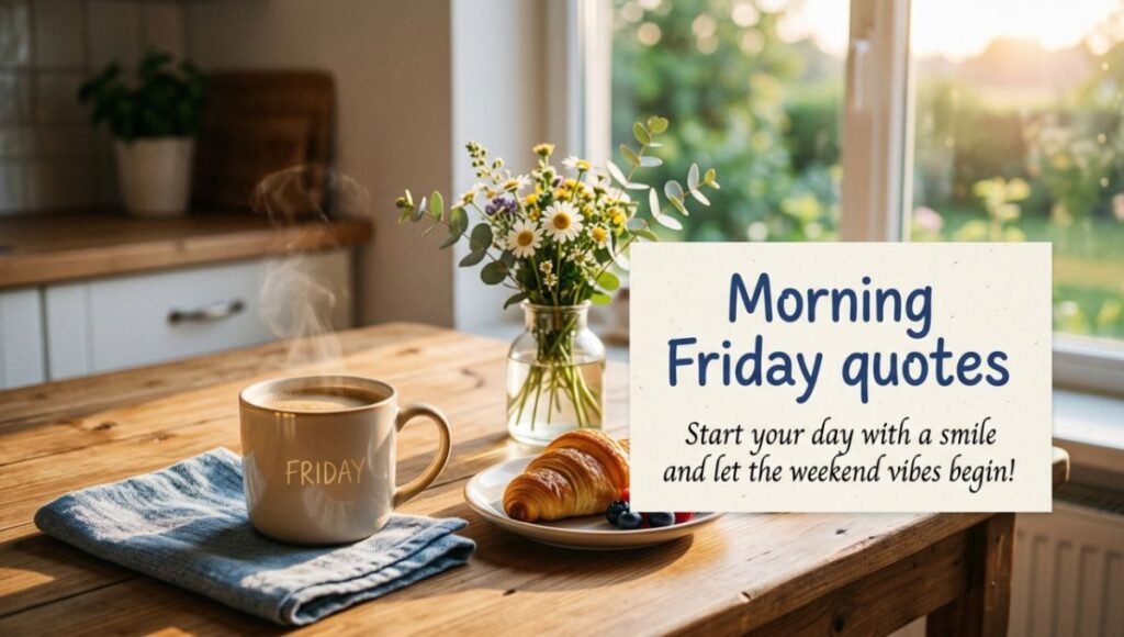 Morning friday quotes 