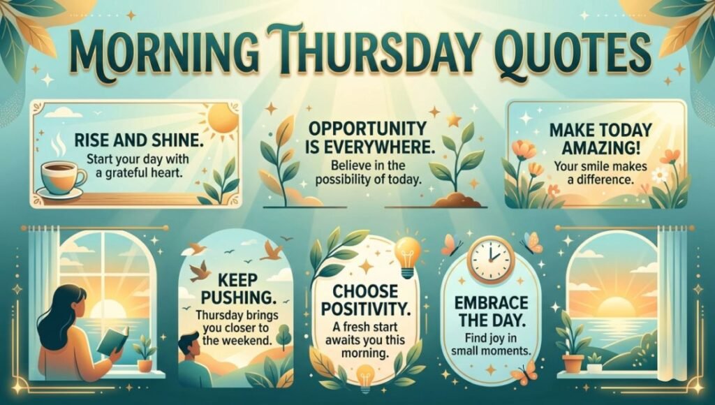Morning thursday quotes 