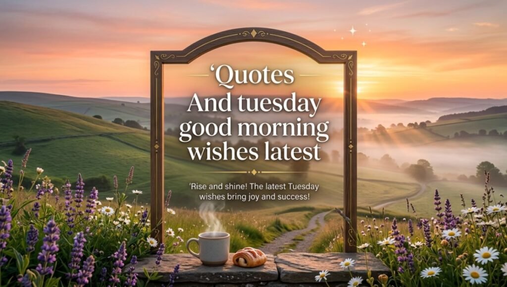 Quotes And tuesday good morning wishes latest 