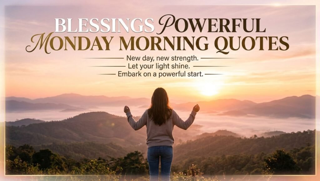 blessings powerful monday morning quotes 