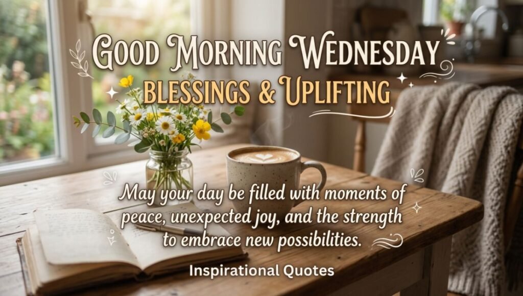 blessings uplifting good morning wednesday inspirational quotes