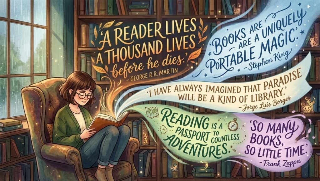 book quotes about reading 