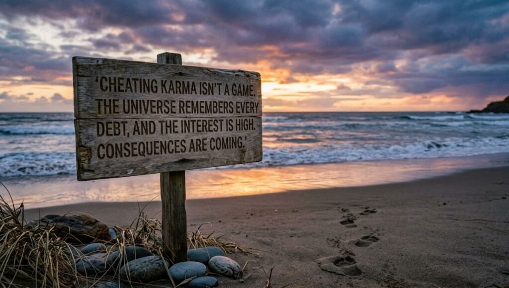 cheating karma quotes 