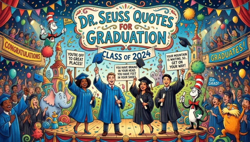 dr seuss quotes for graduation 