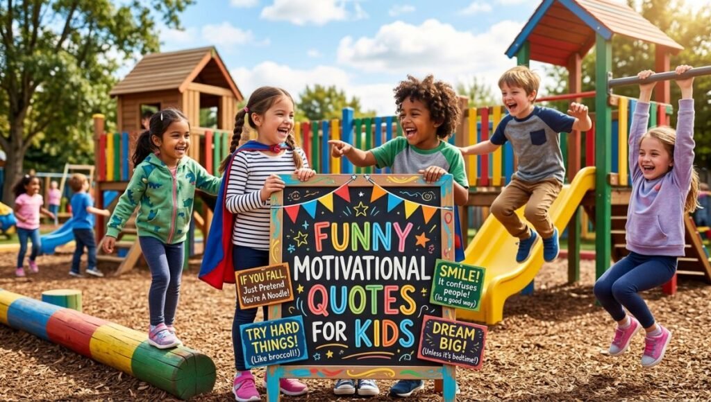 funny motivational quotes for kids 