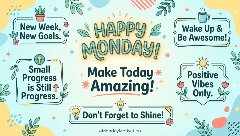 happy monday motivation quotes