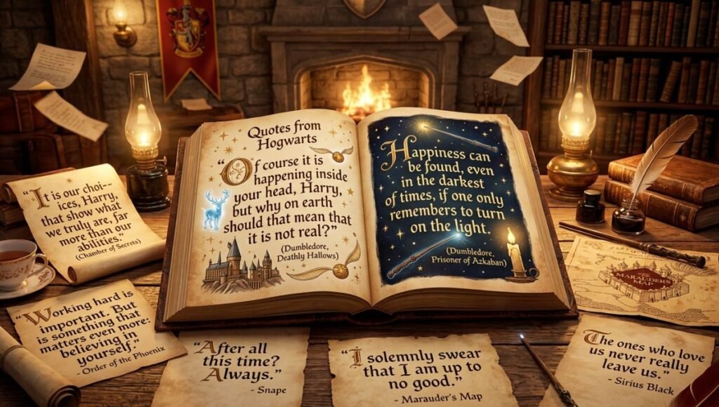 harry potter book quotes 