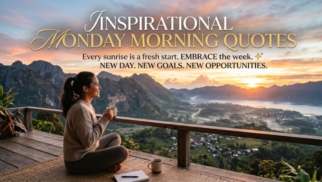 inspirational monday morning quotes 