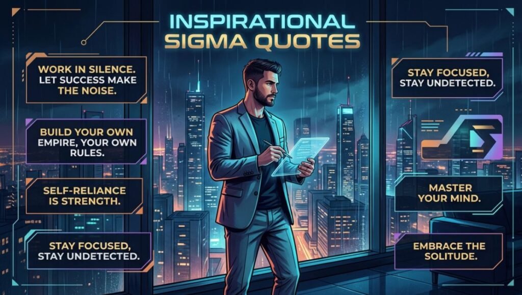 inspirational sigma quotes