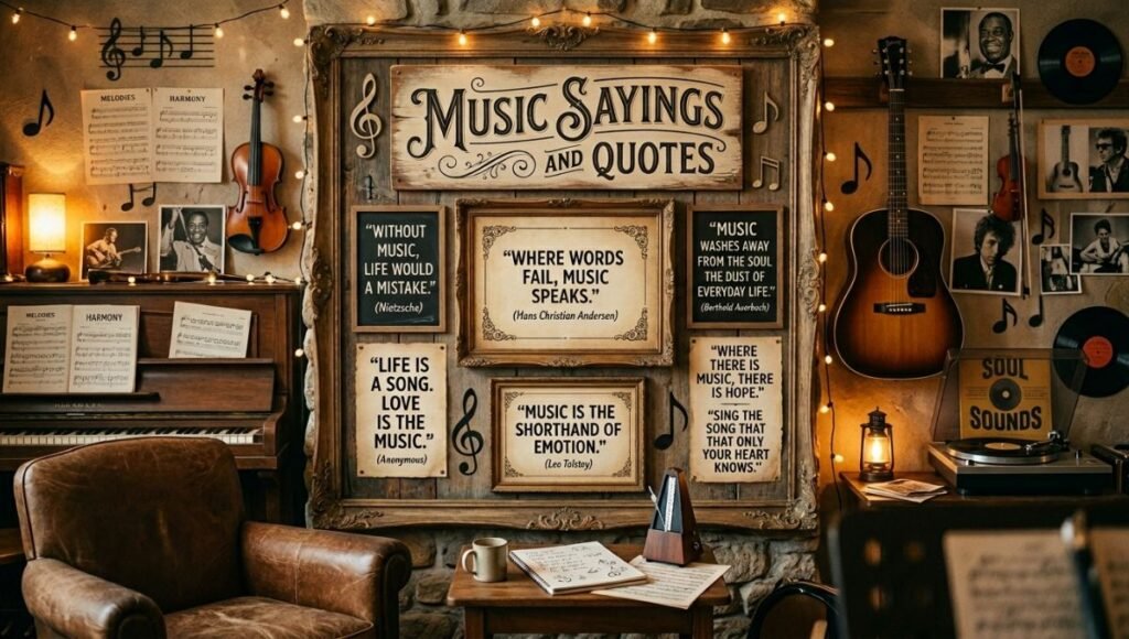 music sayings And Quotes