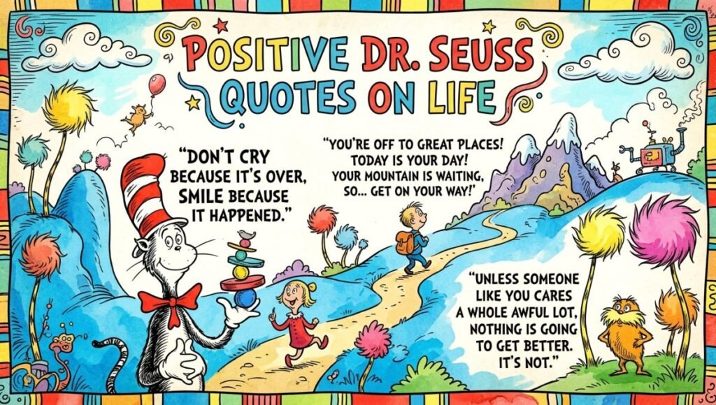 positive dr seuss quotes life 