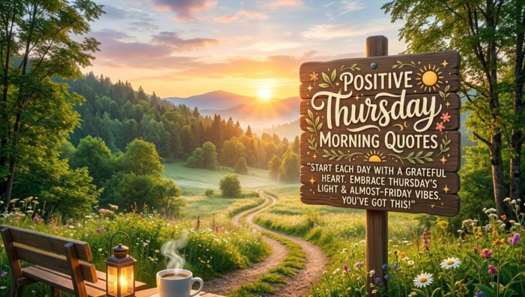 positive thursday morning quotes 