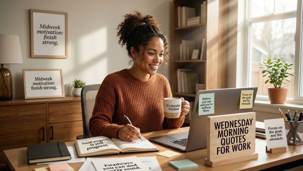  wednesday morning quotes for work