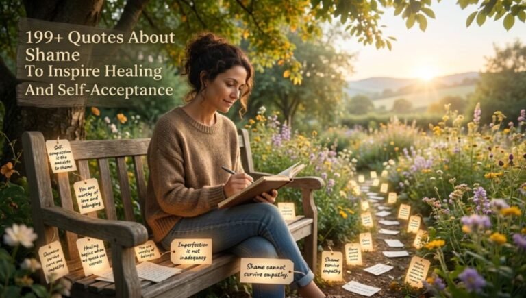 199+ Quotes About Shame To Inspire Healing And Self-Acceptance