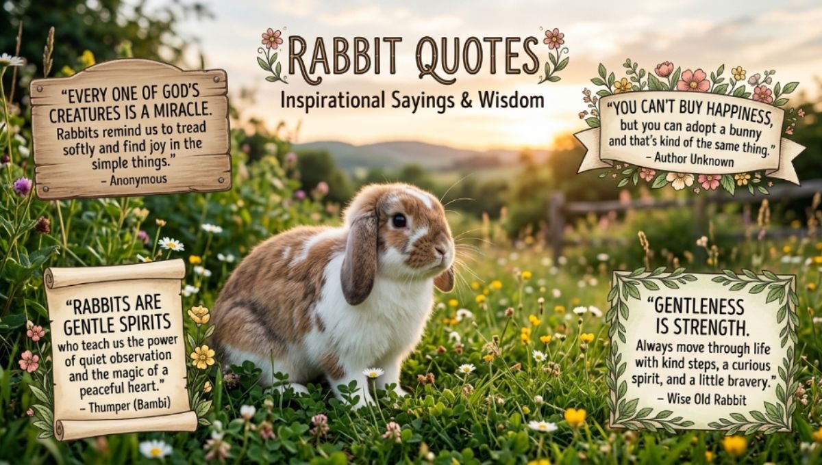 rabbit quotes in english 