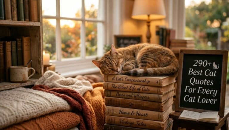 290+ Best Cat Quotes For Every Cat Lover