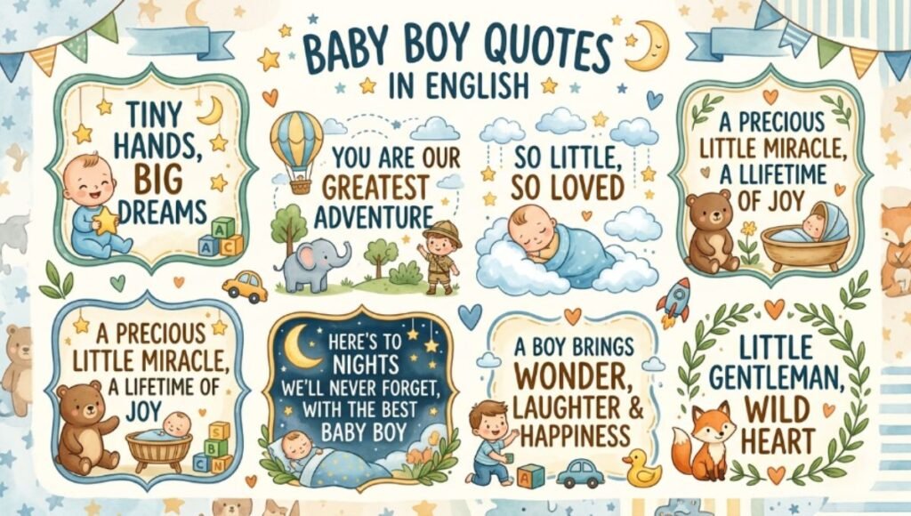 Baby Boy Quotes in English