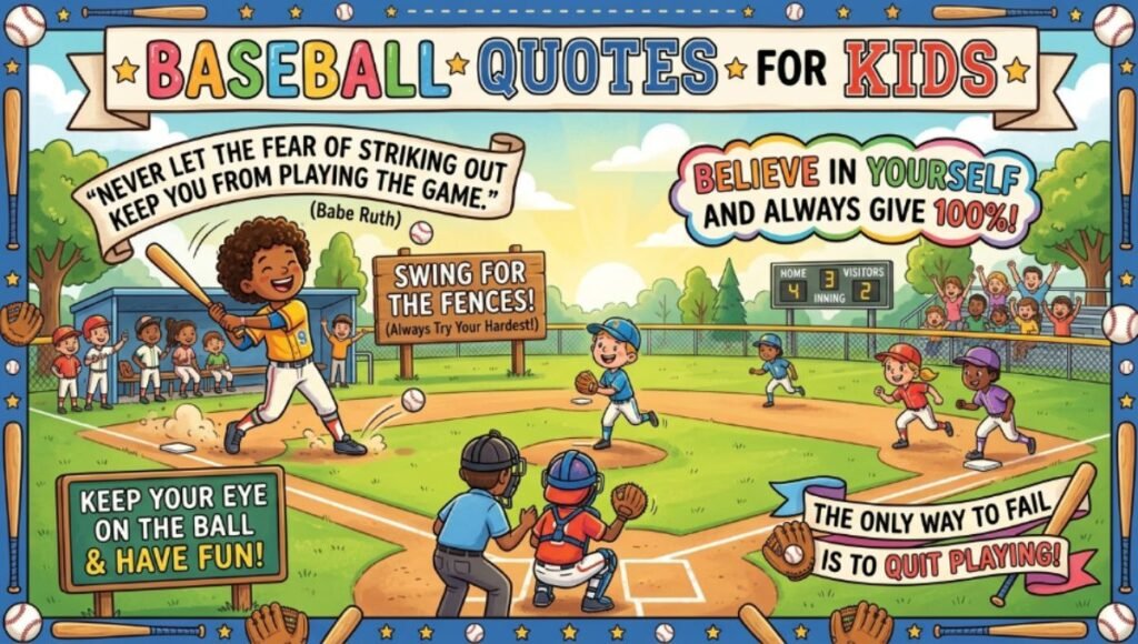 Baseball Quotes for Kids