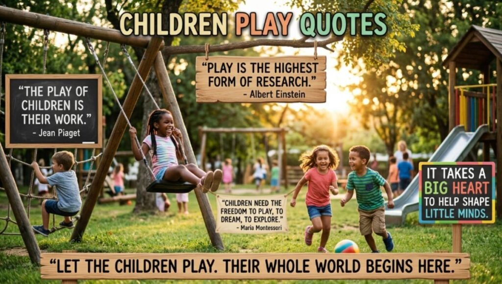 Children Play Quotes