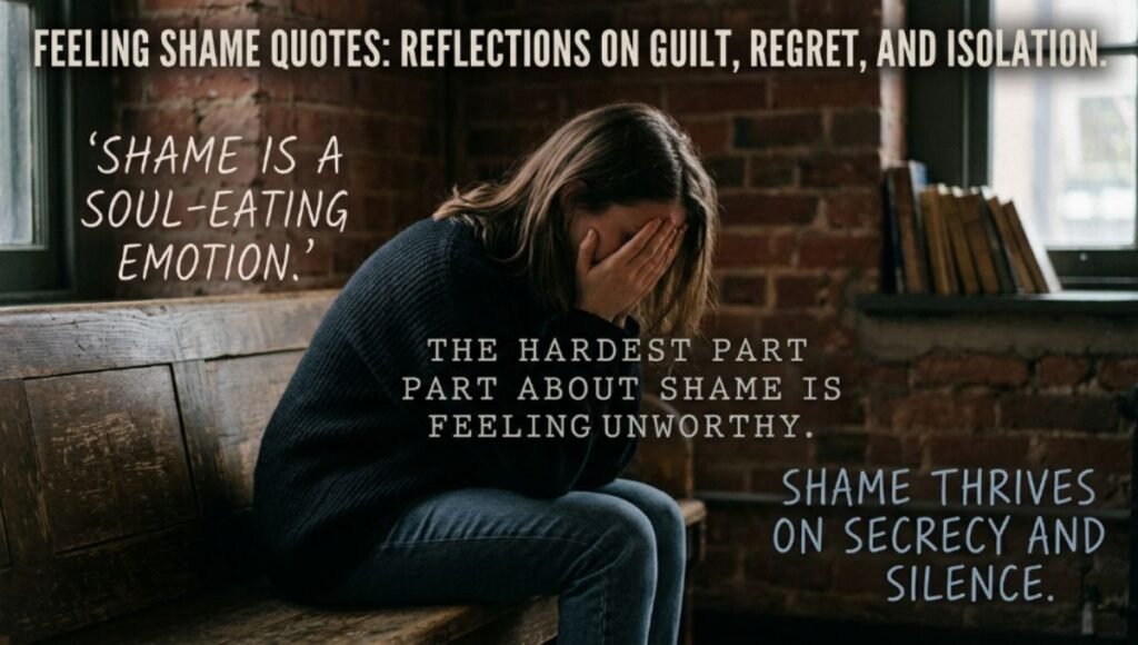 Feeling Shame Quotes