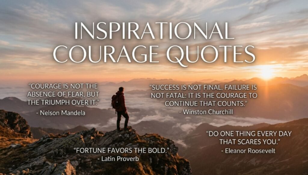 Inspirational Courage Quotes