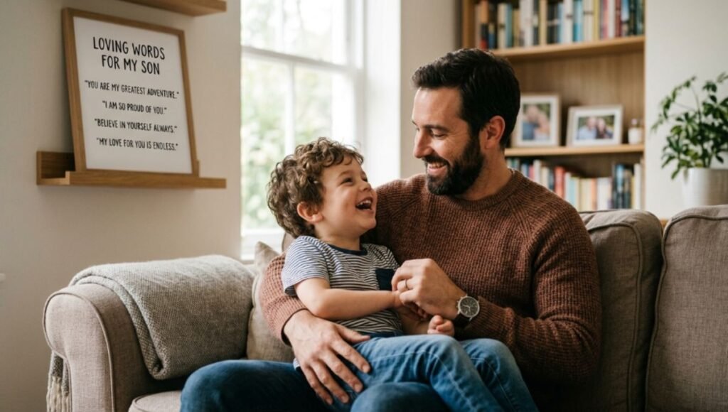 Loving Words for My Son Quotes