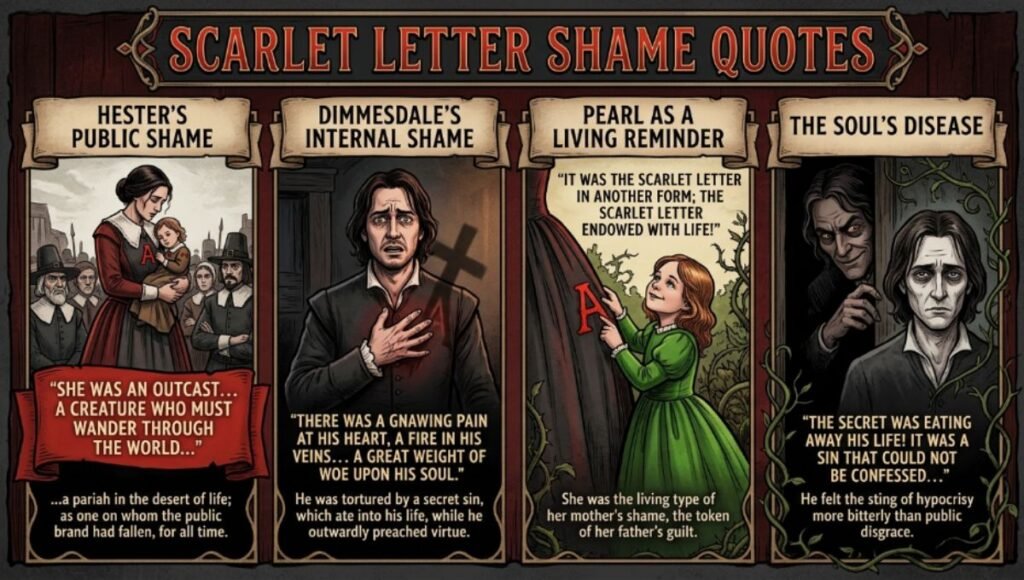 Scarlet Letter Shame Quotes