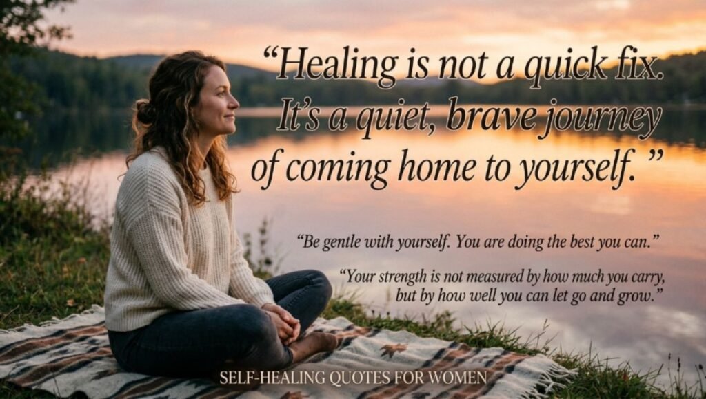 Self Healing Quotes for Woman