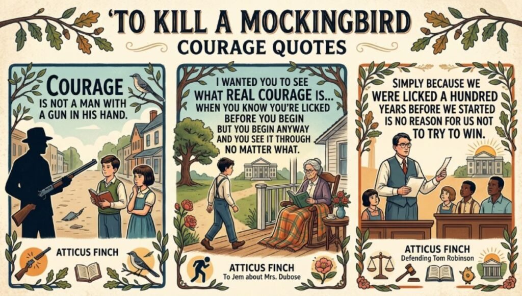 To Kill a Mockingbird Courage Quotes