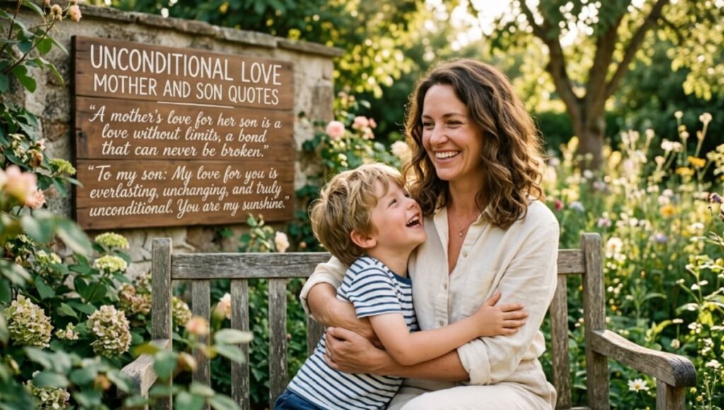 Unconditional Love Mother and Son Quotes