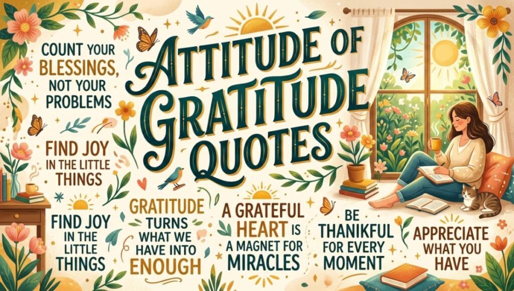 attitude of gratitude quotes