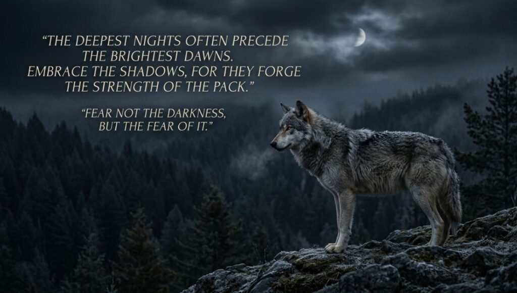 darkness wolf quotes