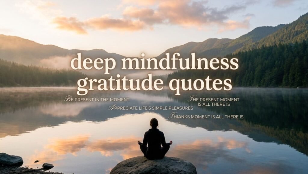 deep mindfulness gratitude quotes
