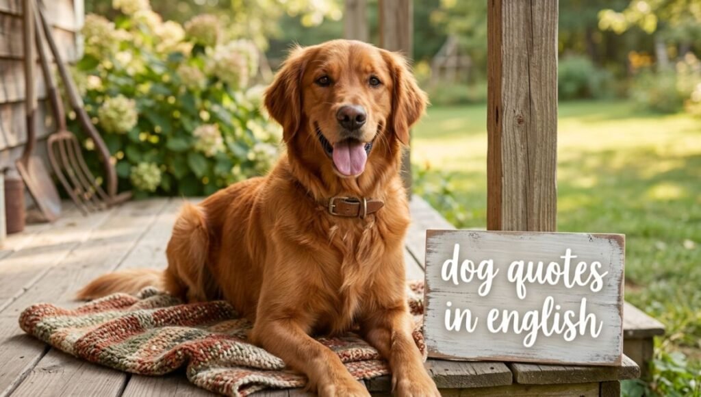 dog quotes in english 