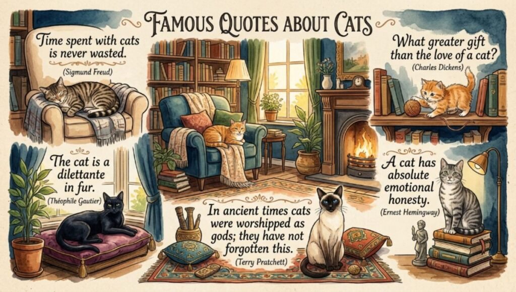 famous quotes about cats