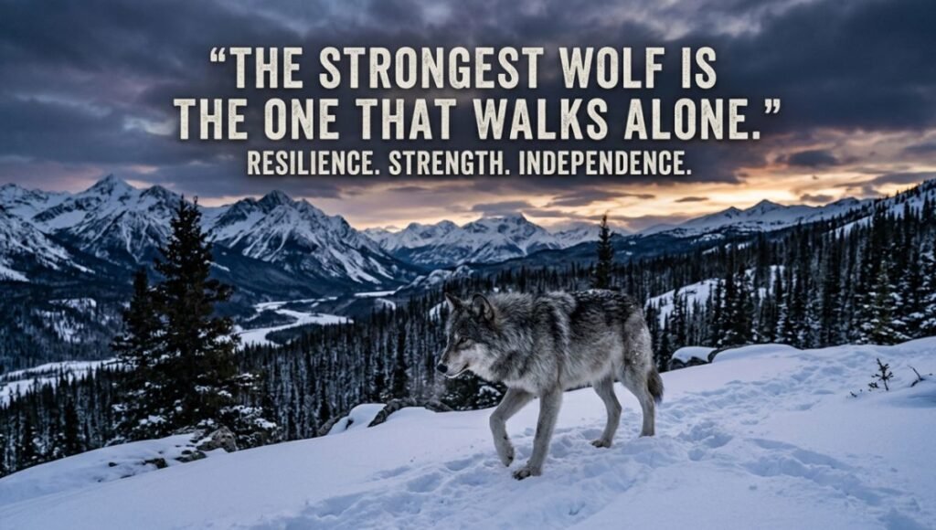 lone wolf quotes