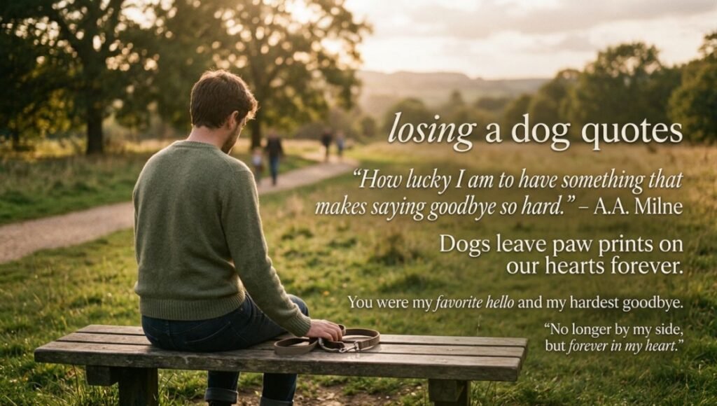 losing a dog quotes 