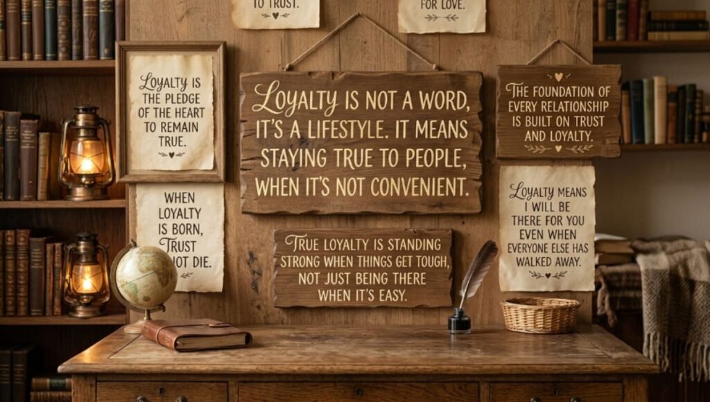 loyalty quotes in english