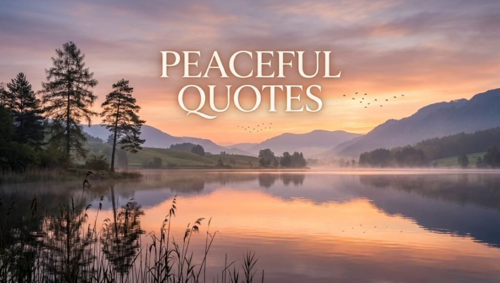 peaceful quotes