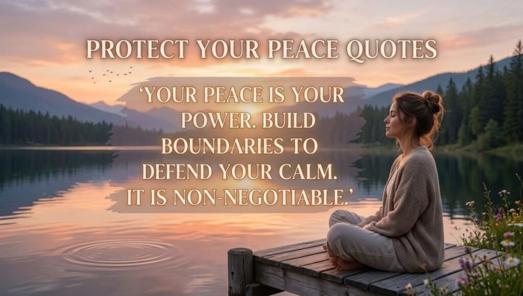 protect your peace quotes