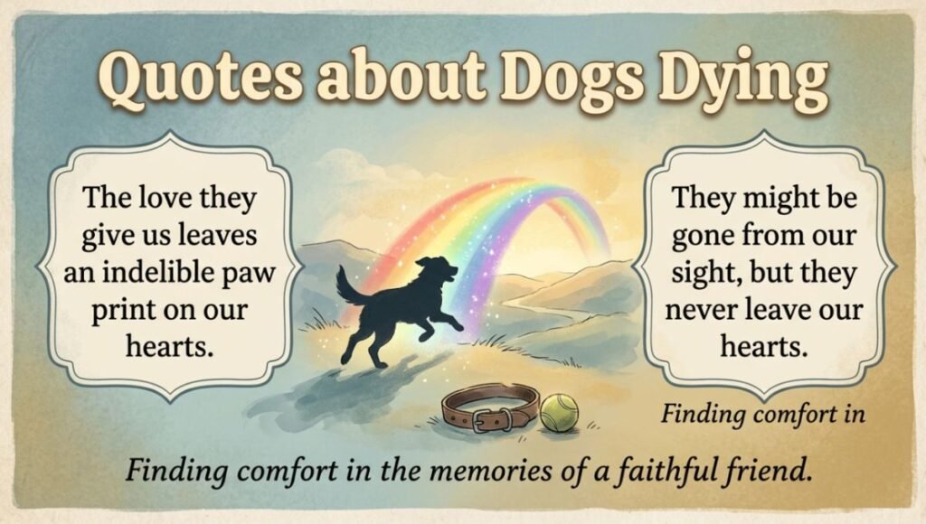 quotes about dogs dying 