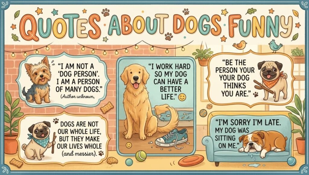 quotes about dogs funny 