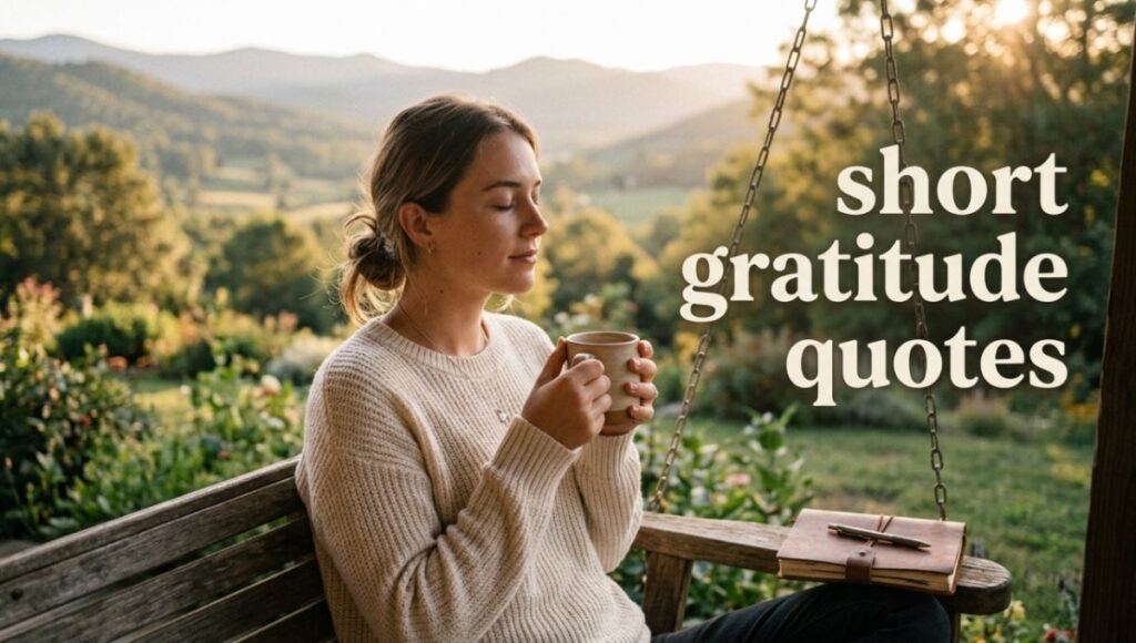 short gratitude quotes