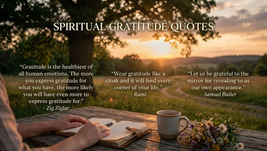 spiritual gratitude quotes