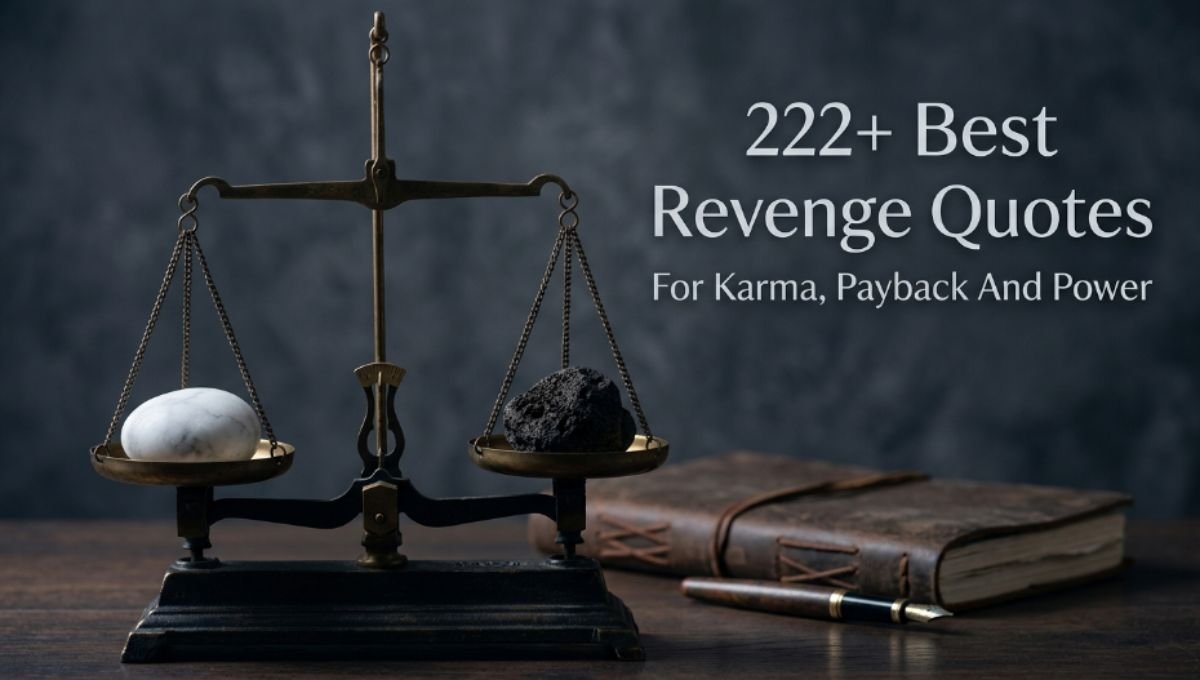 222+ Best Revenge Quotes For Karma, Payback And Power